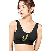 Bra Womens Wireless Bras 24HRS Classic Cover Stretch Wireless Anti-Sagging Push up Sleep Japan Design Bambi Water