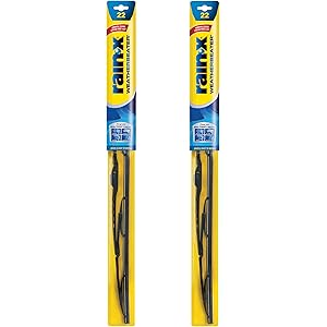 Rain-X 820149 WeatherBeater Wiper Blades, 22" Windshield Wipers (Pack of 2), Automotive Replacement ...