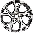 Factory Wheel Replacement New 18x7'' 18 Inch Premium Aluminum Alloy Wheel Rim for Toyota C-HR 2018 2019 2020 2021 2022 | ALY75224U45N | Direct Fit - OE Stock Specs, Black