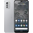 Nokia G60 5G | Android 14 | Dual SIM | Unlocked Smartphone | 6/128GB | 6.58-Inch Screen | 50MP Triple Camera | Ice Gray