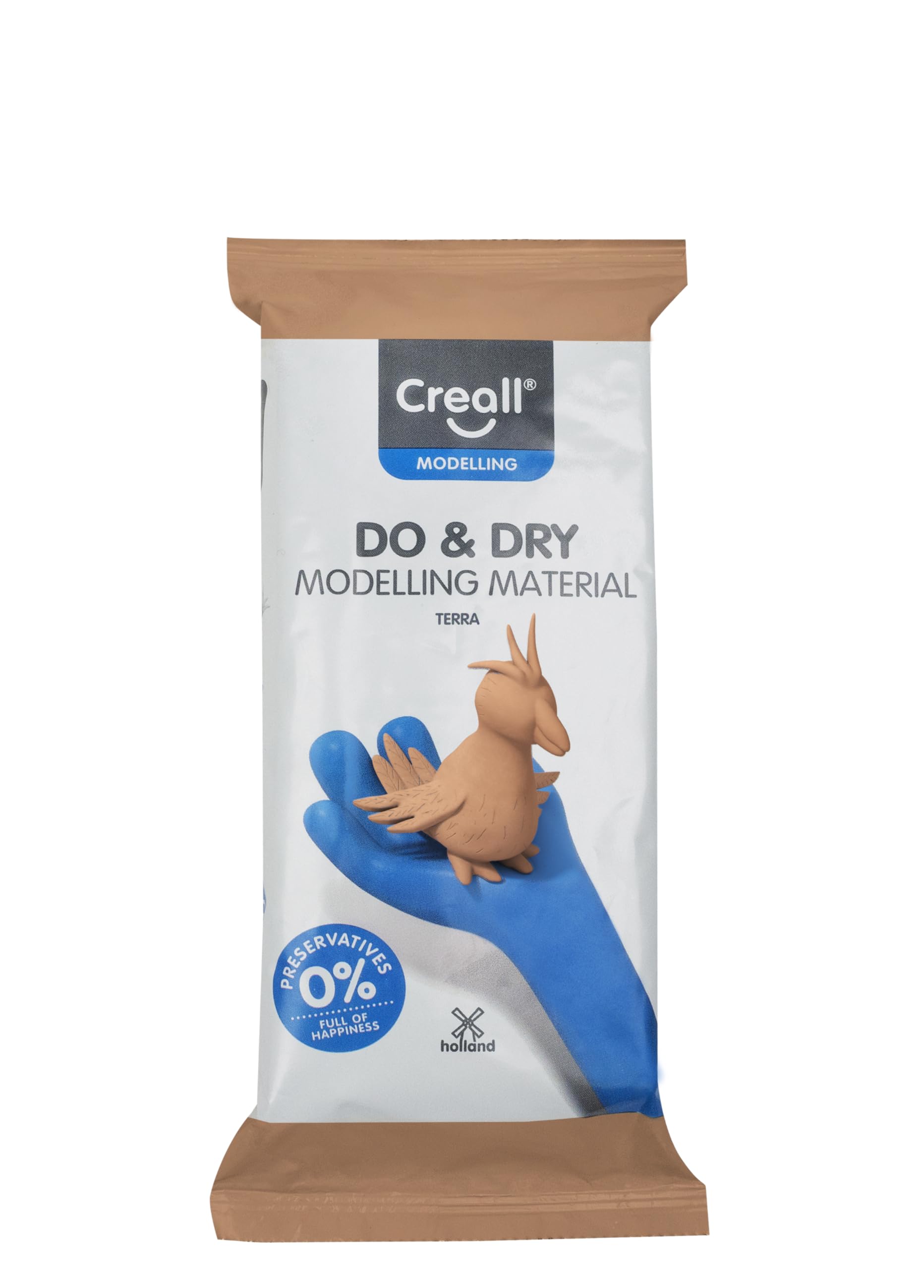 Creall Havo26016 500 g Terracotta Havo Do and Dry Modelling Material Set