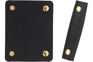 2Pcs Handbag Handle Leather Wrap Cover Purse Wallet Bag Handle Protectors Luggage Bag Grip Protector Saddle for DIY Craft Str