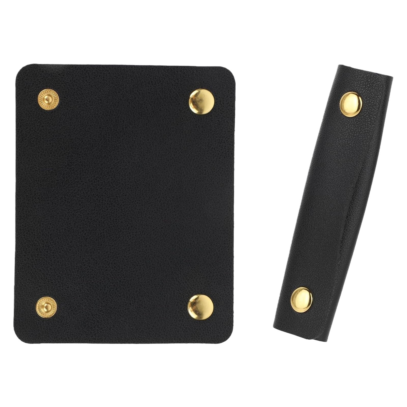 2Pcs PU Leather Handbag Handle Covers Purse Strap Protectors Wrap Guards for Luggage Bag Handles DIY Craft Repair Supplies