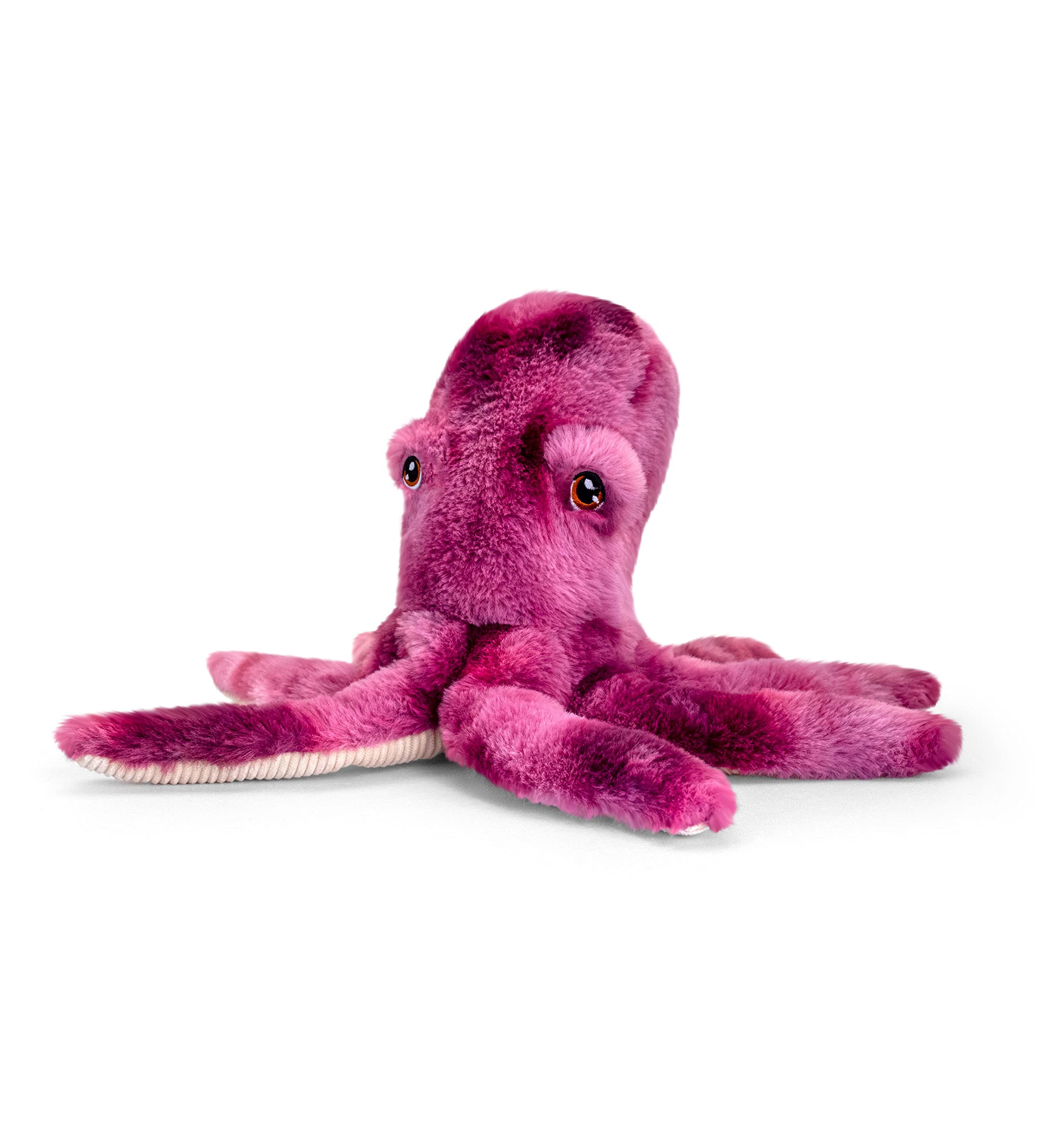Deluxe Paws Plush Cuddly Soft Eco Toys 100% Recycled (Octopus)