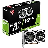MSI Gaming GeForce GTX 1630 4GB GDRR6 64-Bit HDMI/DP/DVI Dual Fan OC Graphics Card (GTX 1630 Ventus XS 4G OC)