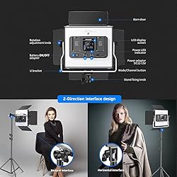 NEEWER 660 PRO RGB Led Video Light with APP