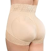 SHAPELLX Fajas Colombianas Tummy Control Shapewear for Women Waist Cincher Body Shaper Panties Lace Underwear Nude Beige L