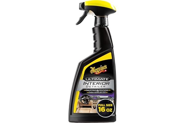 Meguiar's G16216 Ultimate Interior Detailer, Protects Interior Surfaces from Dirt and Grime, Leaves Your Surfaces Protected f