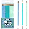 ECOTREE Pencils #2 HB, Pre-sharpened Pencils with Eraser Cute Pencils for Kids, School Supplies, Office Supplies, 12 Pack