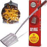 Grill Spatula 24-inch Super Long for Grilling Barbecue Griddle and Fire Pit Extra Strong Curved Neck Premium Hardwood Handle Large Stainless Steel Blade For BBQ Outdoor Kitchen and Grilled Food