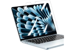 13" HD 2 Pack Screen Protector for MacBook Air 13.6 Inches 2025 M4 Chip Model A3240 Clear Anti-Fingerprint & Scratch-Resistan