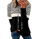 onlypuff Women's Pullover Hoodies Teen Girls Trendy Fall Fashion Tops Hooded Sweatshirts