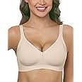 HORISUN Cloud Feel Everyday T Shirt Bra Seamless Bras for Women Comfortable Push Up Bra No Underwire