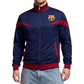 Icon Sports Officially Licensed FC Barcelona Soccer Track Jacket - Unisex Adult