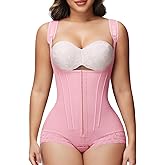 SHAPSHE Fajas Colombianas Moldeadoras Postpartum Stage 2/3 Body Shaper Tummy Control Shapewear for Women with 8 Bones