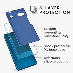 kwmobile Case Compatible with Google Pixel 6a Case