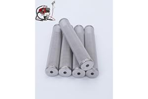 LUCKXUANYUAN 730-067 60 Mesh 5-Packs Fluid Manifold Filter Compatible with Titan Impact 440, 740, 1040i, 640i, 840i, Elite 2000, PowrPin 3500, 5500, and More Models Paint Sprayer Filter