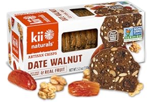 Kii Naturals Date & Walnut Crisp, 150 g