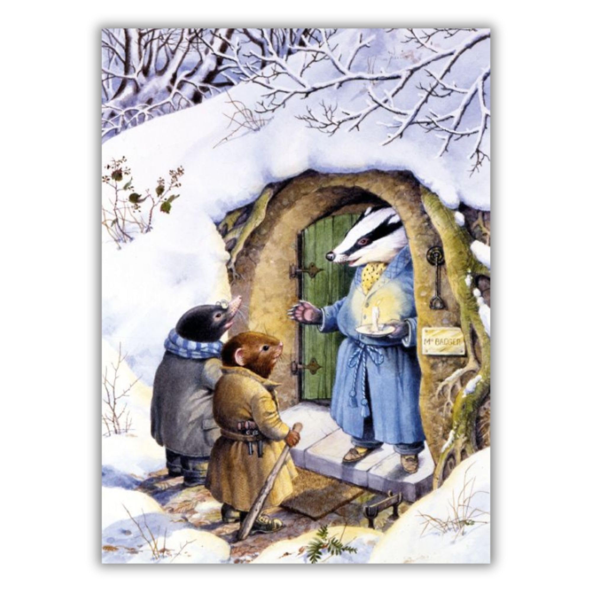 Macmillan Cancer Support Christmas Cards - Pack of 8 - Badgers House