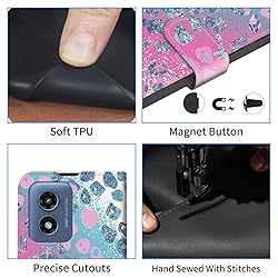 ACWDMKH for Motorola Moto G-Play-2024 Case Wallet