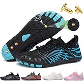 Grounding Shoes with Copper for Women Men with Wide Toe Box, Healthy &amp; Non-Slip Breathable Barefoot Water Shoes Beach Pool Aqua Swim Surf Hiking Walking Shoes