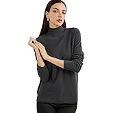 Chanyarn Women's 100% Pure Cashmere Sweater Mock Neck Long Sleeve Warm Leisure 2025 Fall Winter Knit Pullover