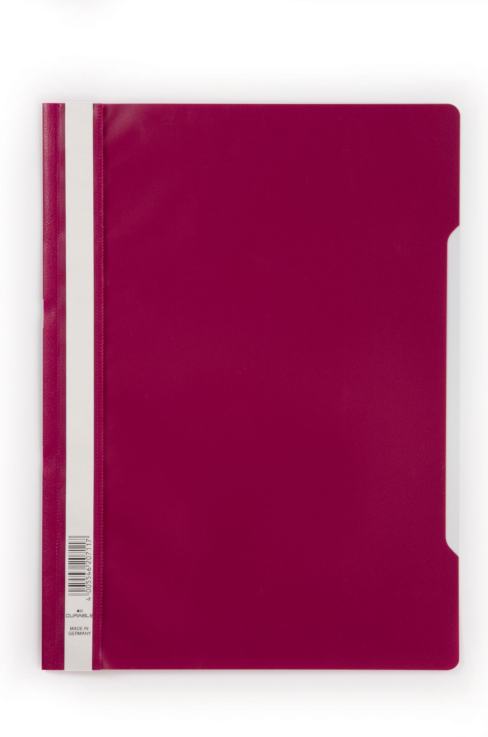 DURABLE Hunke & Jochheim Preview Folder A4 Standard Polypropylene 227 x 310 MM, Crimson Red