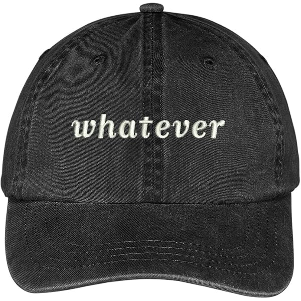 Trendy Apparel Grandma Embroidered Cotton Cap – Low Profile, Pigment Dyed - View #4