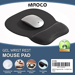 MROCO Ergonomic Mouse Pad with Gel Wrist
