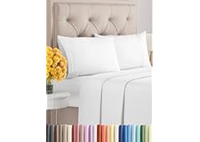 Queen Size 4 Piece Sheet Set - Comfy Breathable & Cooling Sheets - Hotel Luxury Bed Sheets for Women & Men - Deep Pockets, Ea
