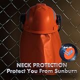 SAFEYEAR Pro Chainsaw Helmet Orange EN397 27SNR Ear Muffs Mesh Visor view 5
