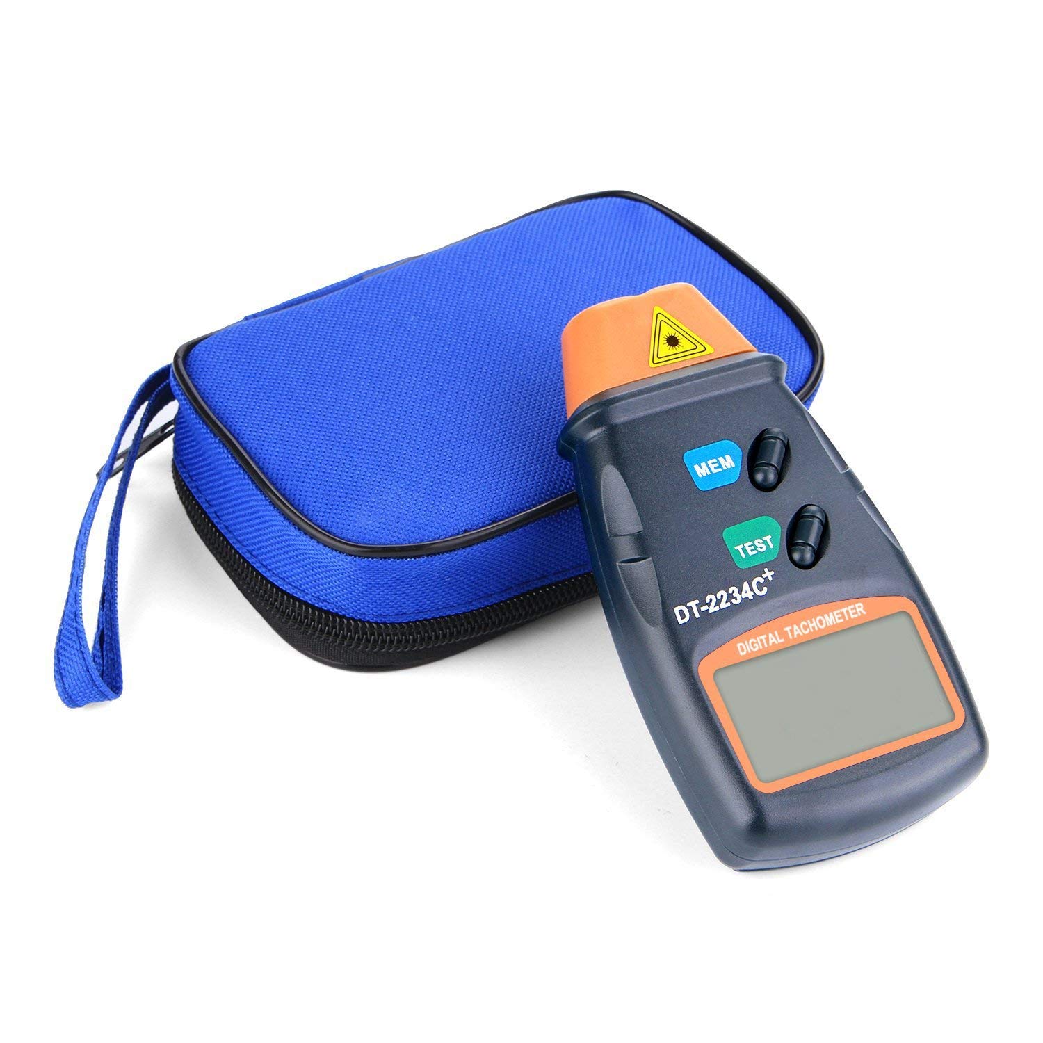 QUMOX Automatic Non-Contact Digital LCD Laser Photo Tachometer RPM Tach Tester Speed Meter