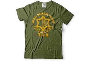 SILK ROAD TEES Israel Defense Forces IDF T-Shirt Israeli Military Army צְבָא הַהֲגָנָה לְיִשְׂר