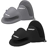 FINENUT Mini Silicone Oven Mitts 4PCS