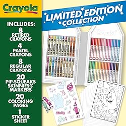 Crayola Coloring Set with Limited Edition Mauve Art