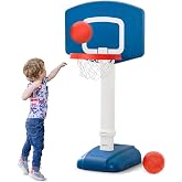 GoSports Tot Shot Toddler Basketball Set - Kids Indoor &amp; Outdoor Toy Hoop with Adjustable Height
