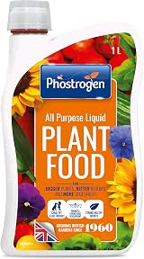Phostrogen All Purpose Liquid Plant Food 1L Fertiliser for Plants Edibles