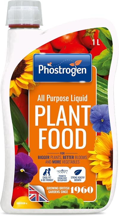 Phostrogen All Purpose Liquid Plant Food 1L Fertiliser for Plants Edibles
