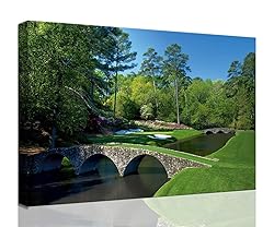 chenchenArt Augusta National Golf Course Wall Art
