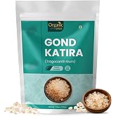 Organic Spree Gond Katira 3.5 oz (100g) | Tragacanth Gum | Supports Natural Cooling, Hydration, Digestion* | Gomme Adragante | Goma Tragacanto | GMP Certified | Pure &amp; Natural