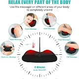 iKristin Back Neck Massager Shiatsu Pillow with Heat Remote Control view 3