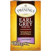 Twinings Tea, Earl Grey Lavender, 20 Count (Pack of 6)