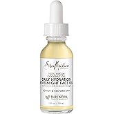 SheaMoisture Overnight Face Oil for All Skin Types 100% Virgin Coconut Oil for Daily Hydration 1 oz