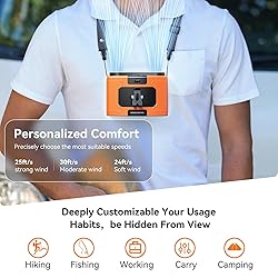 Astaowl Waist Fan,Personal Fan Portable USB