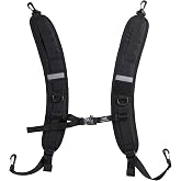 Bassdash Backpack Straps Replacement Adjustable Padded Shoulder Straps for Backpack Dry Bag