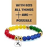 Christian Religious Bracelet for Women Faith Bible Verse Gift for Women Inspirational Jewelry Graduation Gifts for Her Friendship Birthday Gift Mothers Day Faith Spiritual Gifts for Daughter Mom