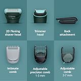 Philips Body Groomer 7000 Series BG7485/30 Trimmer Shaver 2D Flex Head view 3