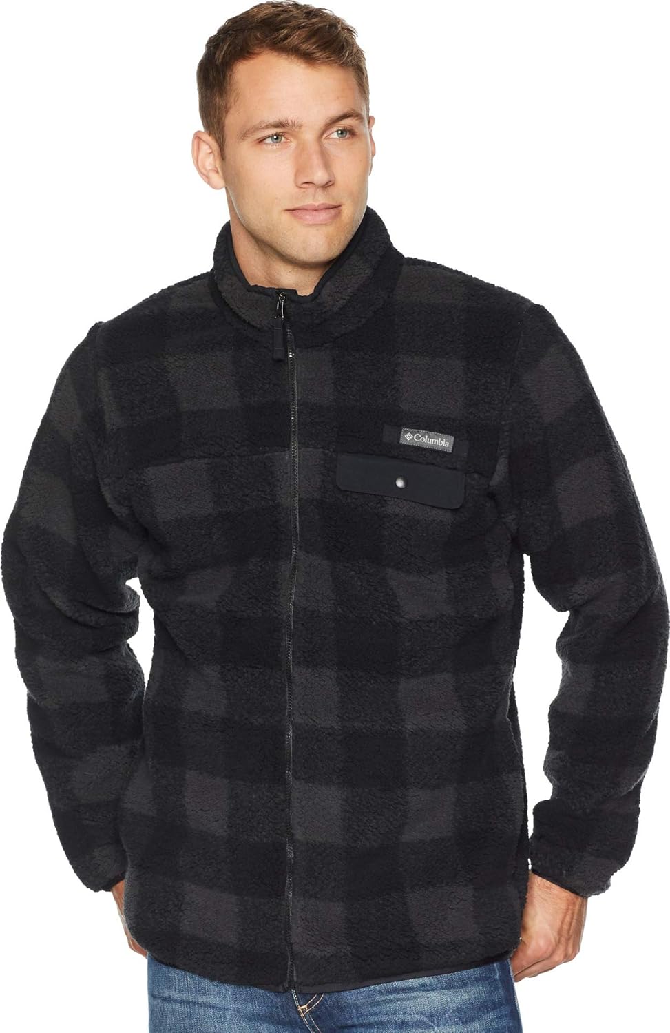 Columbia Men's Standard Mountain Side Heavyweight Fleece Full Zip