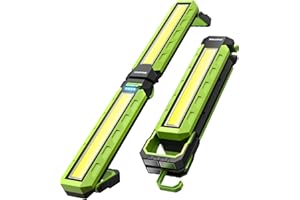 WtoolfeX Work Light, 3300LM LED Mechanic Light, LED Work Light with Hook,Protable Magnetic Rechargeable LED Light, Job Site L