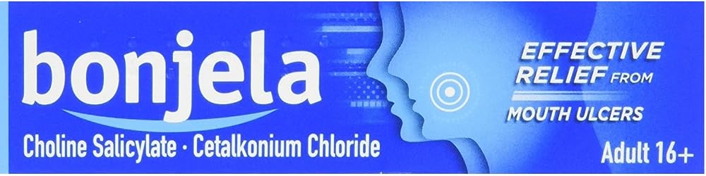 Bonjela Adult Sugar-Free Mouth Pain Relief Gel for Ulcers 15g